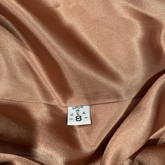 Our camel hair Nordstrom Gallery Fur Coat size 8 - Picture 8 of 9